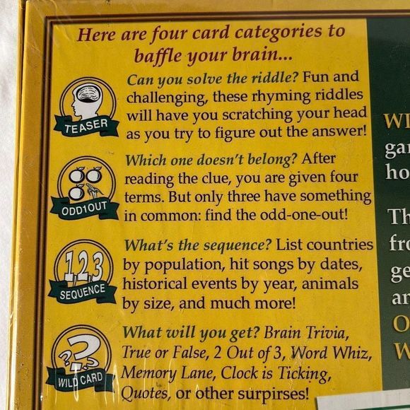 Wit’s End Board Game NEW SEALED - Picture 4 of 12